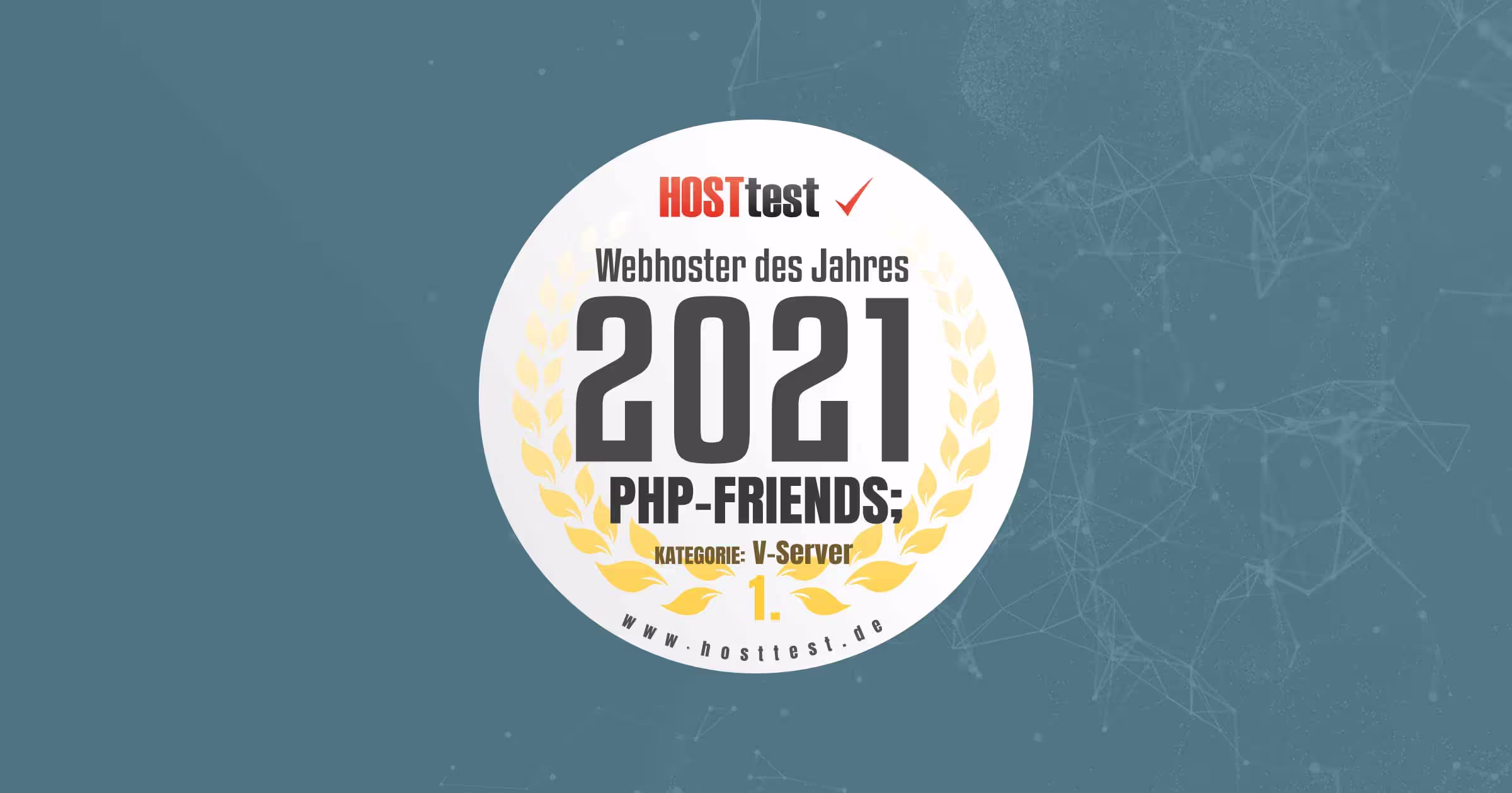 Wahl zum Webhoster des Jahres 2023