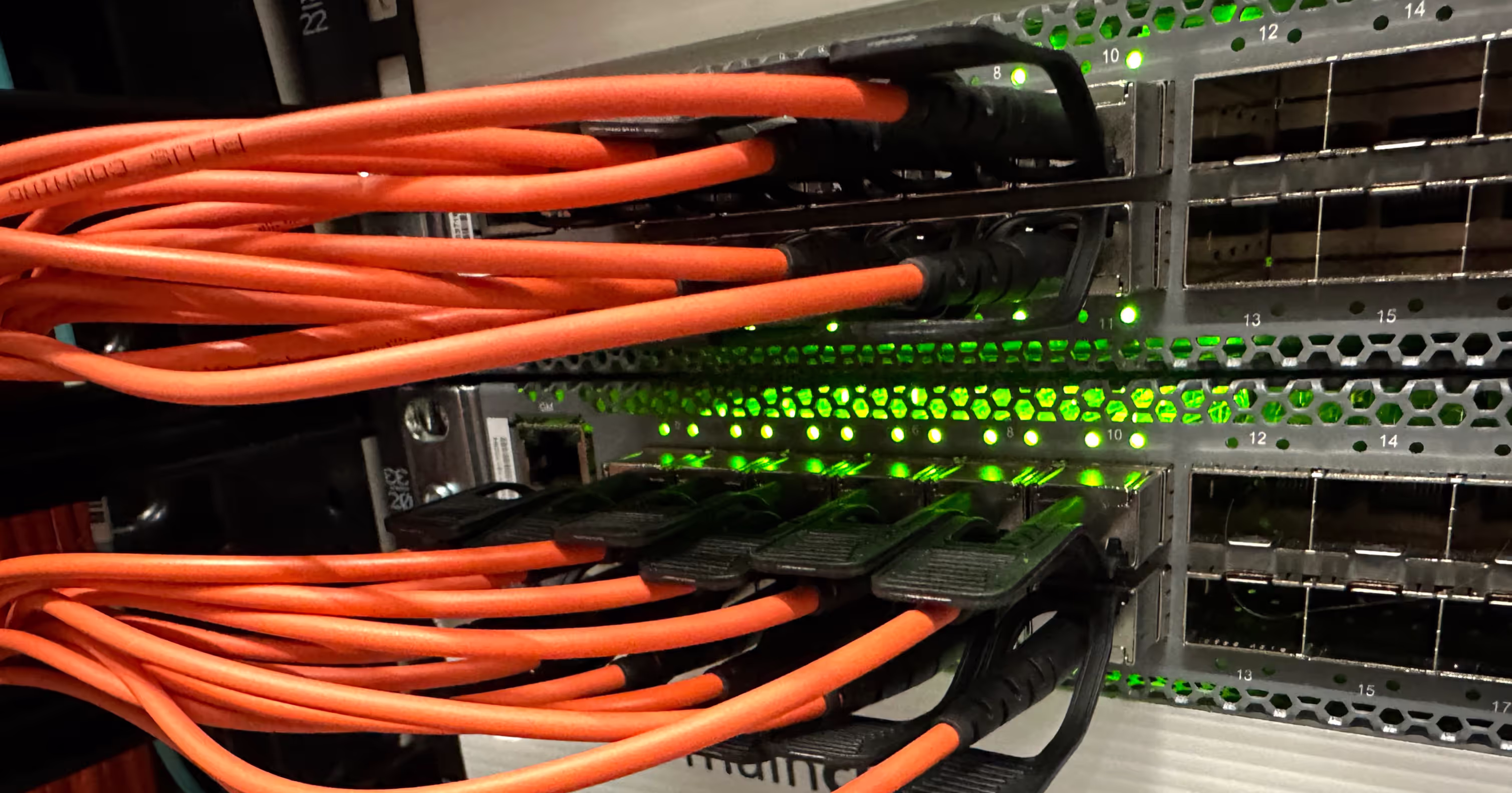 Wartungsarbeiten am Netzwerk